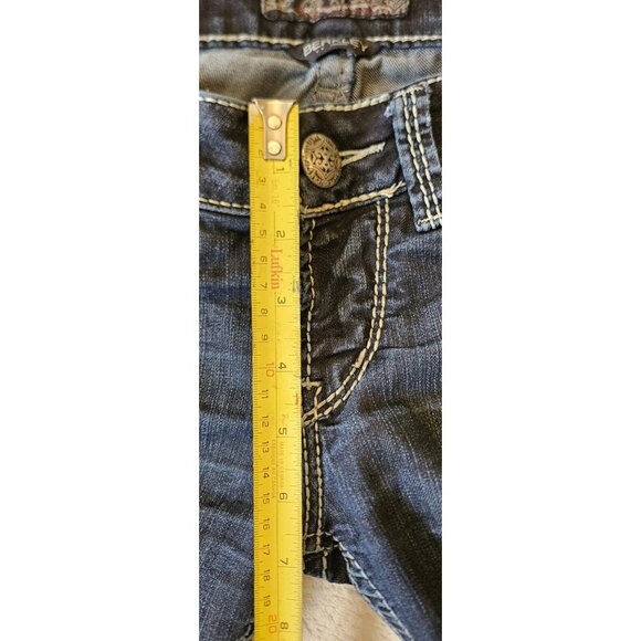 Silver Jeans Berkley Straight Women's Size 26/32 Blue Stretch - Picture 12 of 14